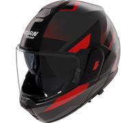 Nolan N120-1 Ciclone Klapphelm, schwarz/rot, Größe XL (62)