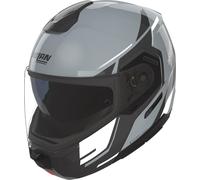 Nolan N90-3 06 Sincrono Klapphelm, schwarz-grau, Größe XL für Männer