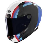 Nolan X-804 RS Ultra Carbon Gemini Helm, schwarz-weiss-blau, Größe 2XL für Männer