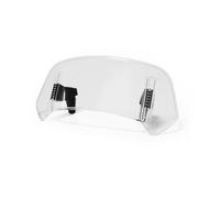 NOLLAM Motorrad Scheiben Windabweiser für Yamaha Tracer7 Tracer 7 7GT,Verstellbarer Clip-on Erweiterung Windschutz Windschild Spoiler Frontscheibe Extension Zubehör,Transparent- small