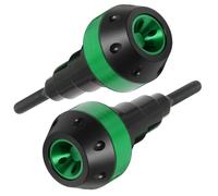 NOLLAM Motorrad Sturzschutz für Aprilia Tuareg 660/Tuareg660/660 ADV,Sturzpads Sliders Anti-Fallen Ball,Rahmen/Motor/Auspuff Crash Fallen Schutz Stick Protektoren Zubehör,Green