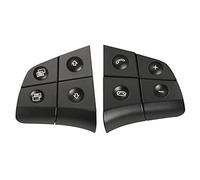 Nonuin Für Benz B-Klasse W245 Auto-Multifunktions-Lenkradtasten-Kit, Telefonschalter, Audio, Radio, Lautstärkeregelung, Tontasten Auto-Lenkrad (Farbe : Schwarz)