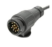 Adapter mit Kabel, 13-polig auf 7-polig für Anhänger von Norauto, 50cm