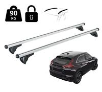 NORDRIVE Dachträge Querträgerr für Mitsubishi Eclipse Cross 2018-2025 Schwarz