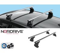 NORDRIVE EVOS ALUMIA Dachträger für RENAULT CAPTUR - Ohne Reling - 2013+