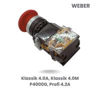 Not-Aus-Schalter für Weber Hebebühne Klassik 4.0A 4.0M P4000G Profi 4.2A