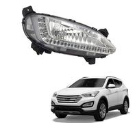 NoteDi Frontstoßstange Nebelscheinwerfer für Hyundai Santa Fe IX45 2013 2014 2015 2016 2017 Blinker-Kontrollleuchten Links und rechts Tagfahrlicht Blinker,Right