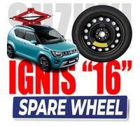 Notrad 16" Für Suzuki Ignis 4-Loch Wagenheber 125/70R16 Reifen Pronto Uso