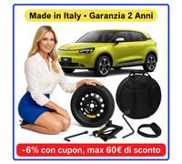 Notrad 17" Dongfeng Nammi Box 4-Loch 125/80R17 DOT 2025 Schwarz Stahl 1x
