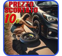Notrad Ruotino Ersatzrad Subaru XV 135/90R17 5-Loch 17" Stahl Schwarz