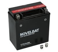 Novelbat 12V 14Ah AGM YTX16-BS Motorradbatterie