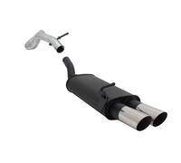 Novus Sportauspuff für Audi A3 8L / Seat Leon 1M / VW Golf 4 / Beetle 2x76mm MS