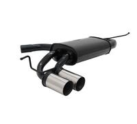 NOVUS Sportauspuff Gruppe N ESD 2x 76 mm RL-Design für VW Golf 5 6 1K + V Plus