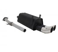 NOVUS Sportauspuff 2x76mm D-T-M-Design passend für BMW 3er E36 316i / 318i