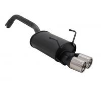 NOVUS Sportauspuff Gruppe N ESD 2x 76 mm rund für Fiat 500 312 1.2 / 1.4 / 1.3 M