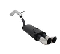 Novus Sportauspuff für Audi A3 8L / Seat Leon 1M / VW Golf 4 / Beetle 2x76mm DTM