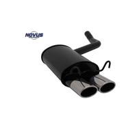 NOVUS Sportauspuff Gruppe N ESD 2x 85/58mm ADesign für MERCEDES 190E W201