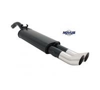 Novus Sportauspuff für VW Golf 2 19E 2x76mm RL-Design