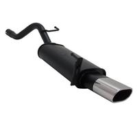 NOVUS Sportauspuff Endschalldämpfer 135x75mm passend für OPEL CORSA D