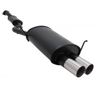 Novus Sportauspuff für E36 Compact 318ti 2x76 RL-Design