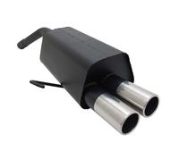 Novus Sport Auspuff Endschalldämpfer 2x76mm rund für Alfa Romeo GT 937 156 932