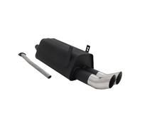 NOVUS Sportauspuff Gruppe N ESD 2x 76 mm Renn-Look für 3er BMW E36 320 323