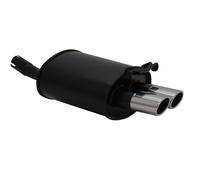 NOVUS SPORTAUSPUFF FÜR MERCEDES SLK R170 2x 76mm >NEU<