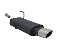 NOVUS Sportauspuff Gruppe N ESD 135 x 75mm Oval für Peugeot 206 + CC