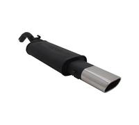 NOVUS Sportauspuff Gruppe N ESD 135 x 75mm Oval für VW Golf 2 Typ 19E