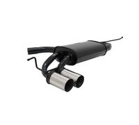 NOVUS Sportauspuff Gruppe N ESD 2x 76 mm RL-Design für VW Golf 5 6 1K + V Plus