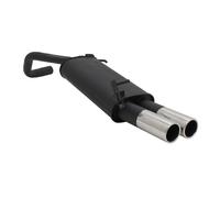 Novus Sportauspuff Gruppe N für VW Polo 9N / 9N3 2x76mm