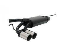 NOVUS Sportauspuff Gruppe N ESD 2x 76 mm RL-Design für VW Golf 5 6 1K + V Plus