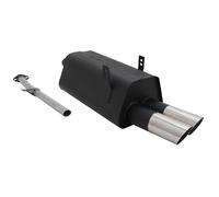 NOVUS Sportauspuff 2x76mm MS-Design passend für BMW 3er E36 316i / 318i