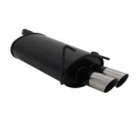 NOVUS SPORTAUSPUFF FÜR MERCEDES BENZ W202 W208 CLK 2x76 MS-DESIGN