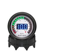 Nox Sensor 52 Mm Digitales Luft-Kraftstoff-Verhältnis-Messgerät, Auto-Messgerät AFR Für 12 V Voltmeter, 2-in-1, Kann Mit Schmalband-O2-Sauerstoffsensor Stickoxidsensor(Air Fuel Ratio Gauge)
