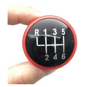Nqimgv 5/6 Geschwindigkeit Schaltknauf Hebel Stick Abdeckung Kappe Für VW Für Golf 4 Für Jetta MK3 MK4 Für GTI Für Bora Auto Schalthebel Schaltkopf(Red-6-Speed)