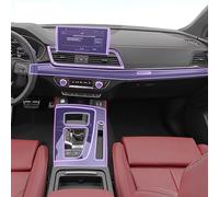 NQNFWCRJ Auto-Innen-Mittelkonsole, transparente TPU-Lack-Schutzfolie, Anti-Kratz-Aufkleber, LCD-Bildschirm, PPF-Folie, für Audi Q5 2021-2023