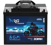 NRG AGM Motorradbatterie 33Ah 12V Batterie Y60-N30L-A C60-N30L-A 53030 30Ah 32Ah