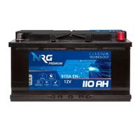 NRG Autobatterie 12V 110Ah 910A Starterbatterie statt 90Ah 95Ah 100Ah 105Ah