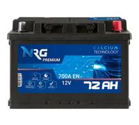 NRG Autobatterie 12V 72Ah 700A/EN ersetzt 68AH 70AH 74AH 75AH 77AH 80AH