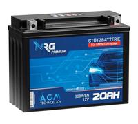 NRG PREMIUM Stützbatterie 12V 20Ah 300A/EN Backup Batterie AGM start stop ersetzt 61219321815 61217623376