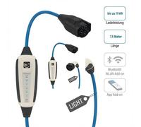 NRGkick Mobile Wallbox 16A light 7,5m Pure weiß, 11 kW, 7,5 Meter Kabel