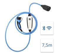 NRGkick Pure 32A, 7,5m, WLAN und Bluetooth, Flexible Wallbox 22kW, grau, schwarz