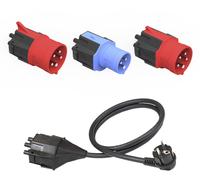 NRGkick Steckeraufsatz Set Select | 32A 5Pol| 16A 5Pol | 16A 3Pol | Adapterset