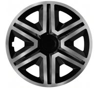 NRM Radzierblende ACTION DOUBLECOLOR 14 Zoll - Graphit/Schwarz - 4er Set