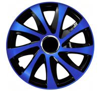 NRM Radzierblende DRIFT EXTRA 16 Zoll - Blau/Schwarz - 4er Set