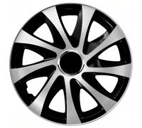 Radzierblende Drift EXTRA schwarz/Silber 16 Zoll 4er Set