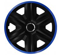 NRM Radzierblende FAST LUX 14 Zoll - Blau/Schwarz - 4er Set