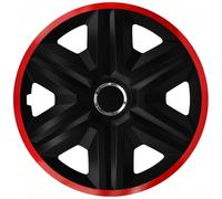 Radzierblende Fast LUX rot 15 Zoll 4er Set