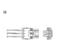 NTK Lambdasonde Regelsonde für Renault Twingo I 1.2 1.8 2.0 12V 3.0 BiTurbo